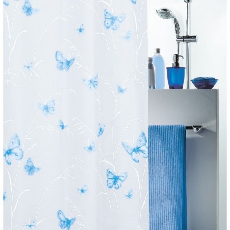 Rideaux Pvc Peva 180x200cm Erfly, Is A Pvc Shower Curtain Safe